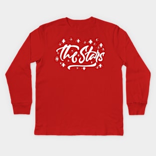 The Stars White Kids Long Sleeve T-Shirt